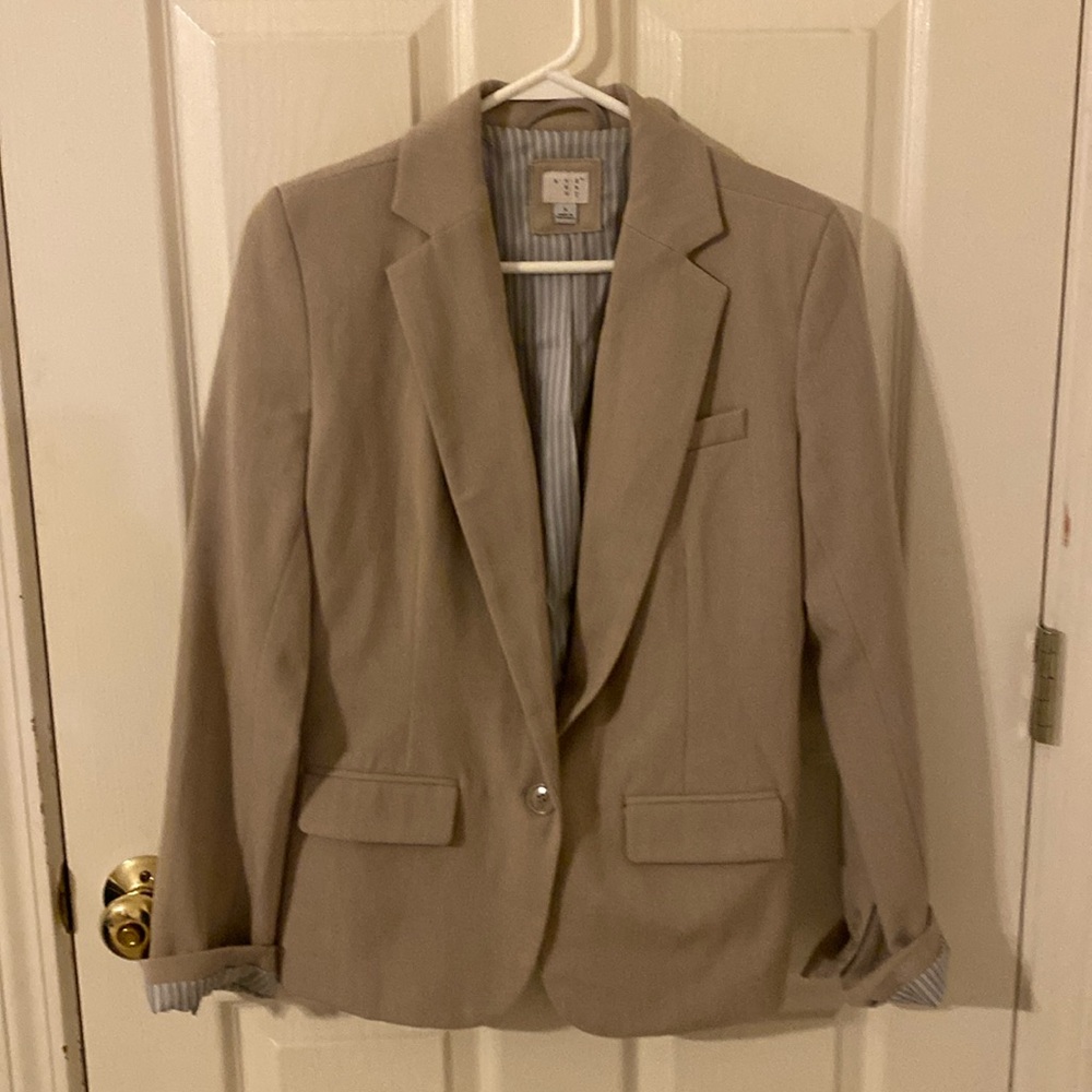 Tan blazer